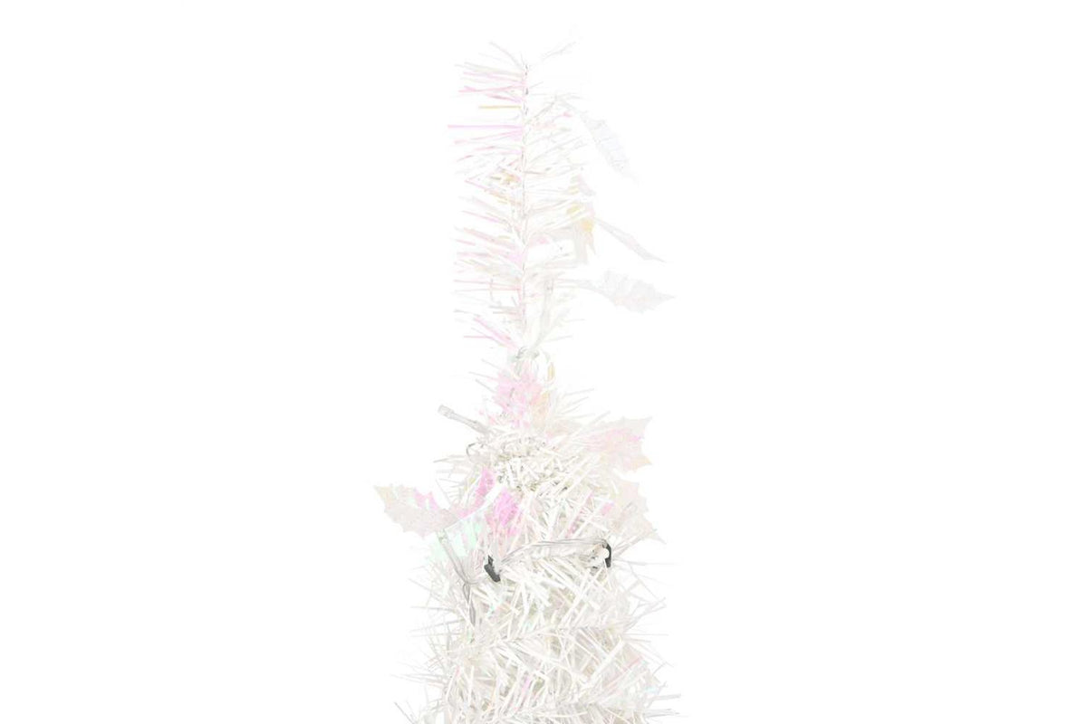 Vidaxl Artificial Christmas Tree Pop-up 50 Leds White 120 Cm-7