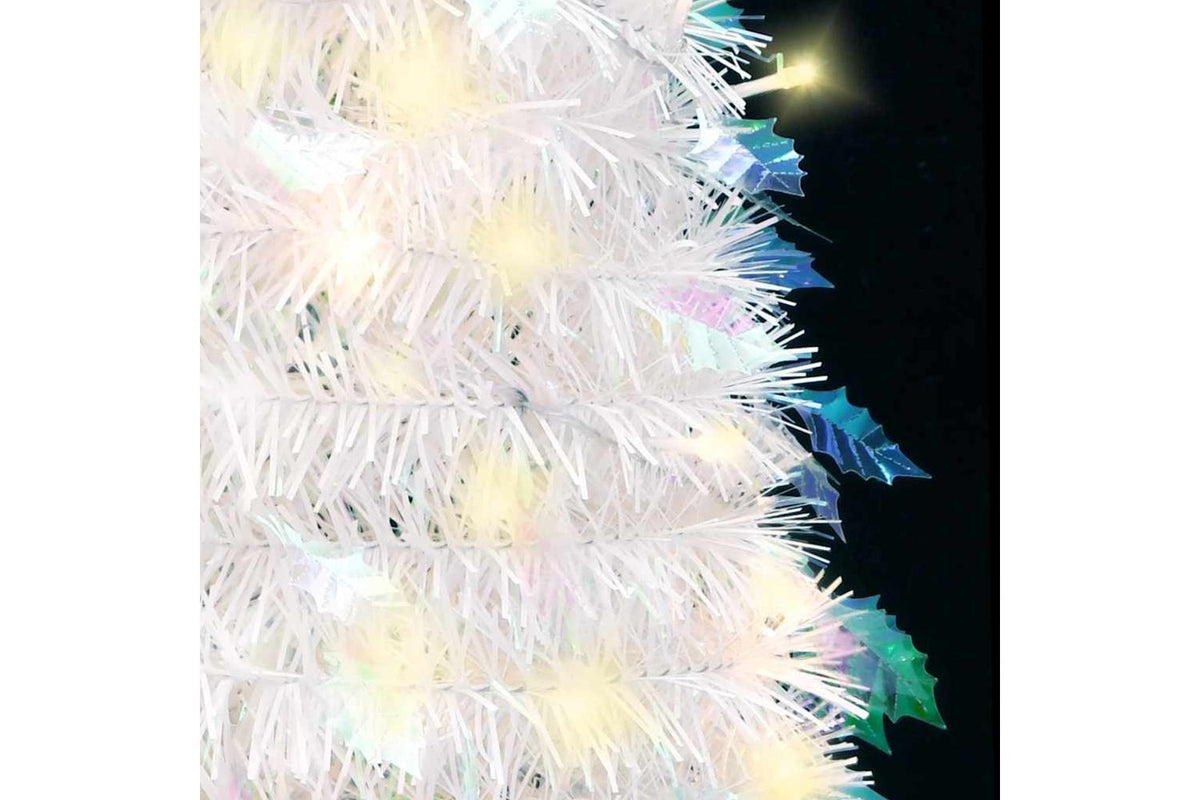 Vidaxl Artificial Christmas Tree Pop-up 150 Leds White 180 Cm-4