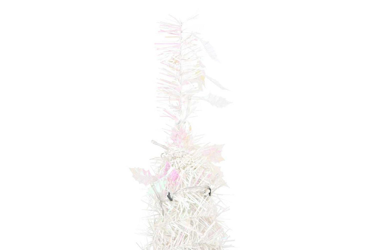 Vidaxl Artificial Christmas Tree Pop-up 200 Leds White 210 Cm-7