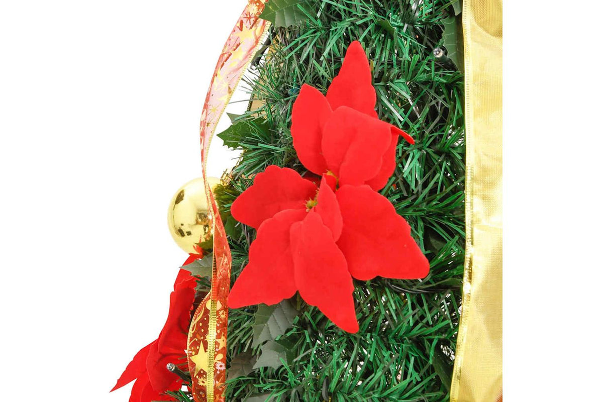 Vidaxl Artificial Christmas Tree Pop-up 200 Leds Green 210 Cm-6