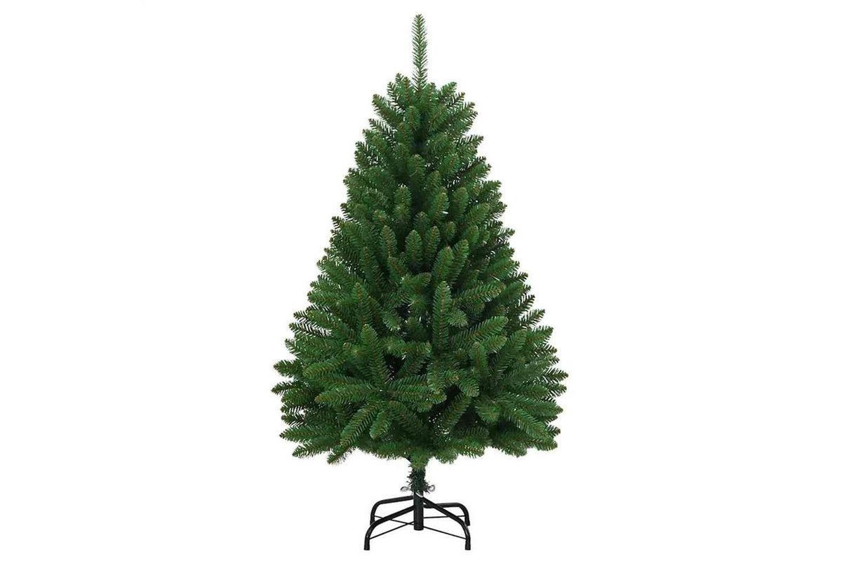 Vidaxl Artificial Hinged Christmas Tree With Stand Green 120 Cm-2