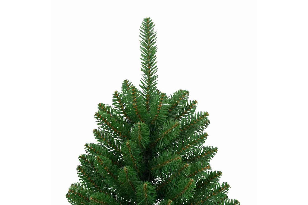 Vidaxl Artificial Hinged Christmas Tree With Stand Green 120 Cm-3