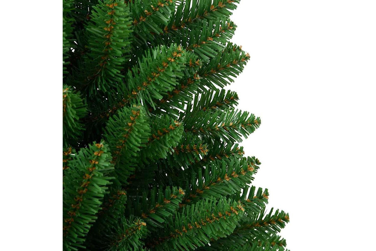 Vidaxl Artificial Hinged Christmas Tree With Stand Green 120 Cm-4