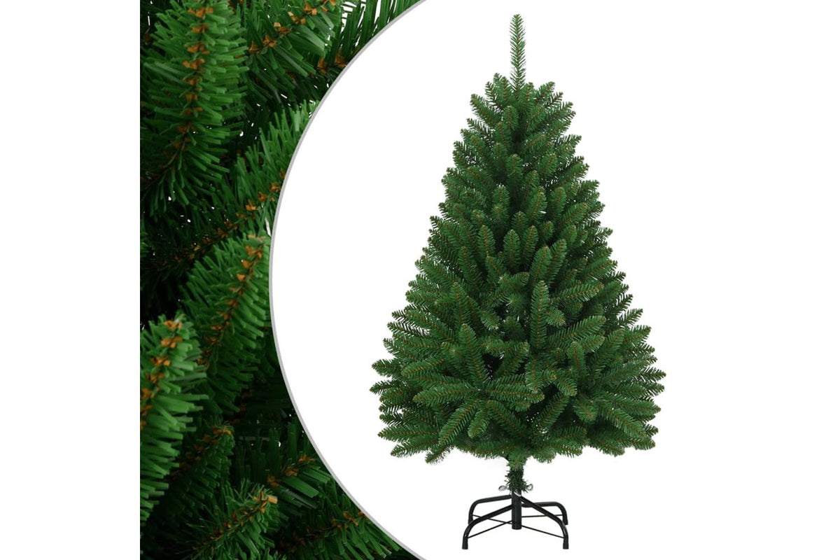 Vidaxl Artificial Hinged Christmas Tree With Stand Green 150 Cm