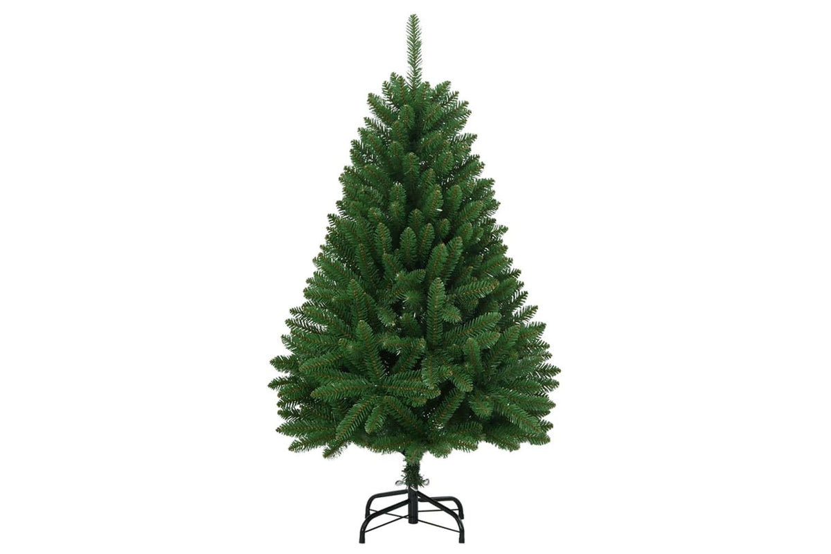 Vidaxl Artificial Hinged Christmas Tree With Stand Green 150 Cm-2