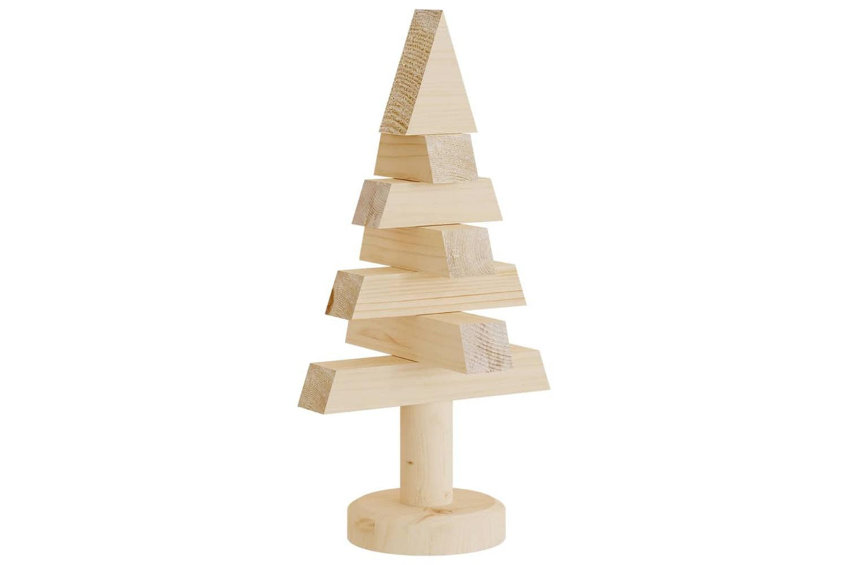 Vidaxl Wooden Christmas Trees For Decoration 2 Pcs 30 Cm-5
