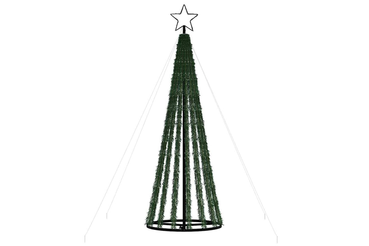 Vidaxl Led Christmas Tree 275 Leds Warm White 180 Cm-4
