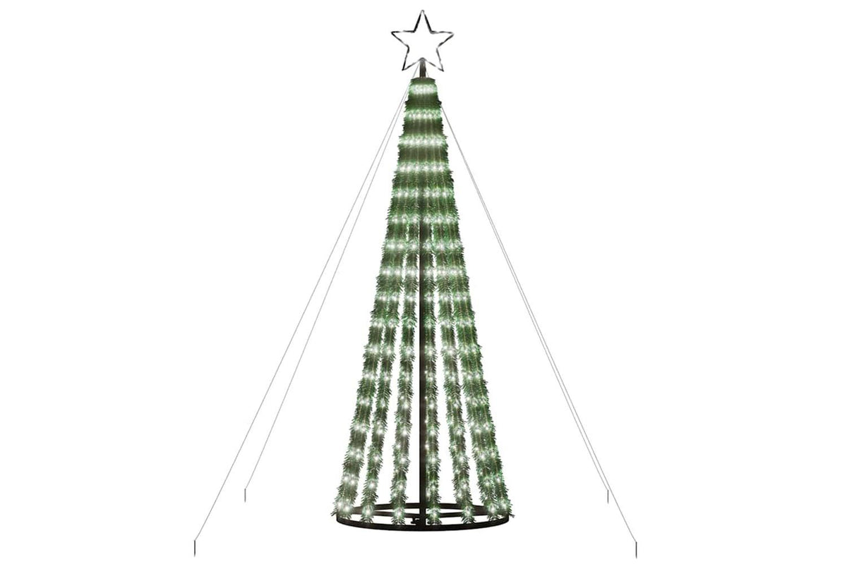 Vidaxl Led Christmas Tree 275 Leds Cold White 180 Cm-3