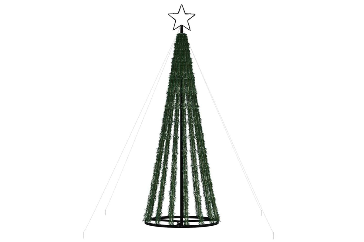 Vidaxl Led Christmas Tree 275 Leds Colourful 180 Cm-4