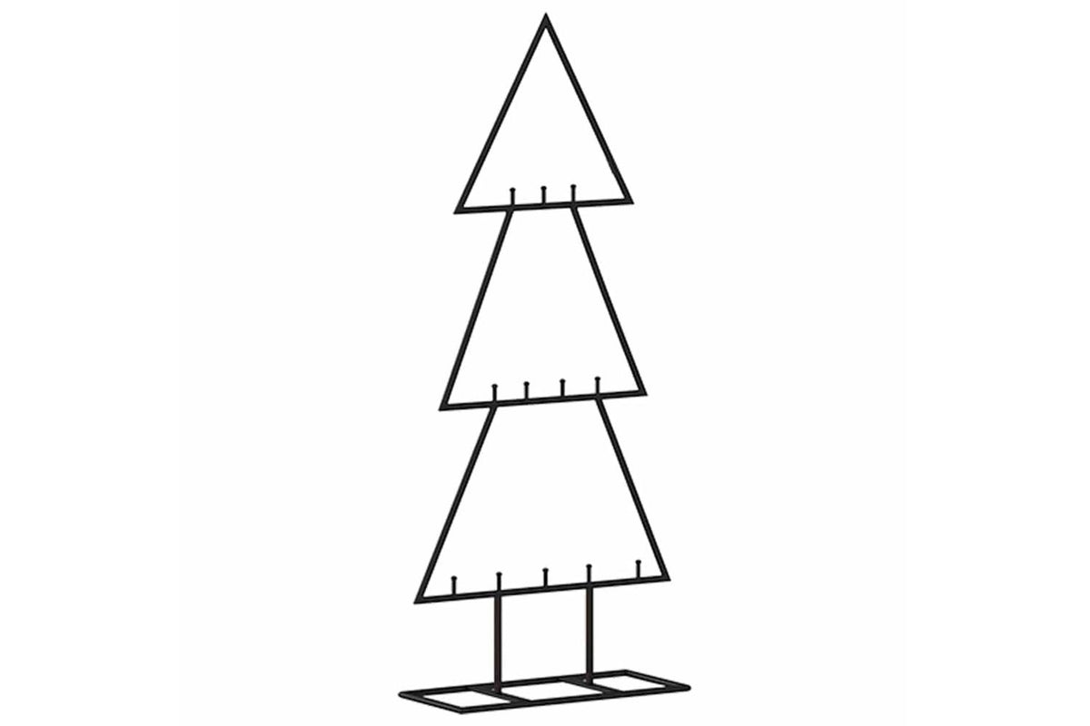 Vidaxl Metal Christmas Tree For Decoration Black 60 Cm-5