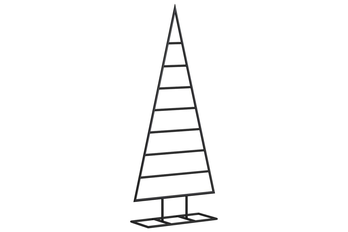 Vidaxl Metal Christmas Tree For Decoration Black 125 Cm-5