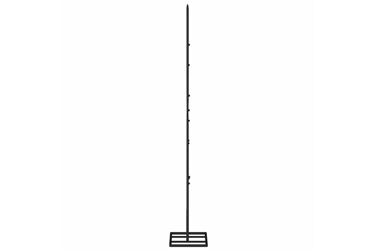 Vidaxl Metal Christmas Tree For Decoration Black 90 Cm-4