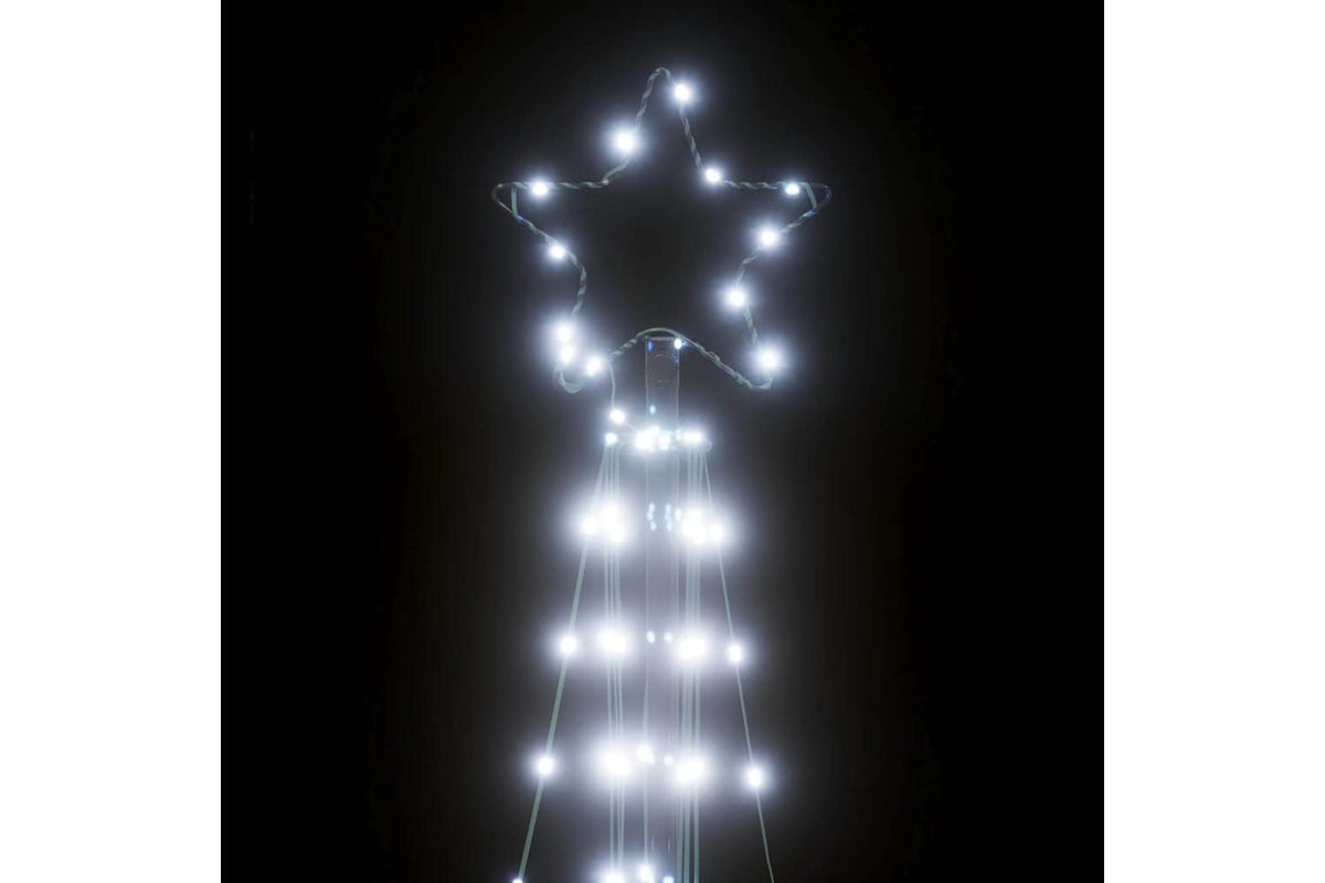 Vidaxl Led Christmas Tree 363 Leds Cold White 182 Cm-10