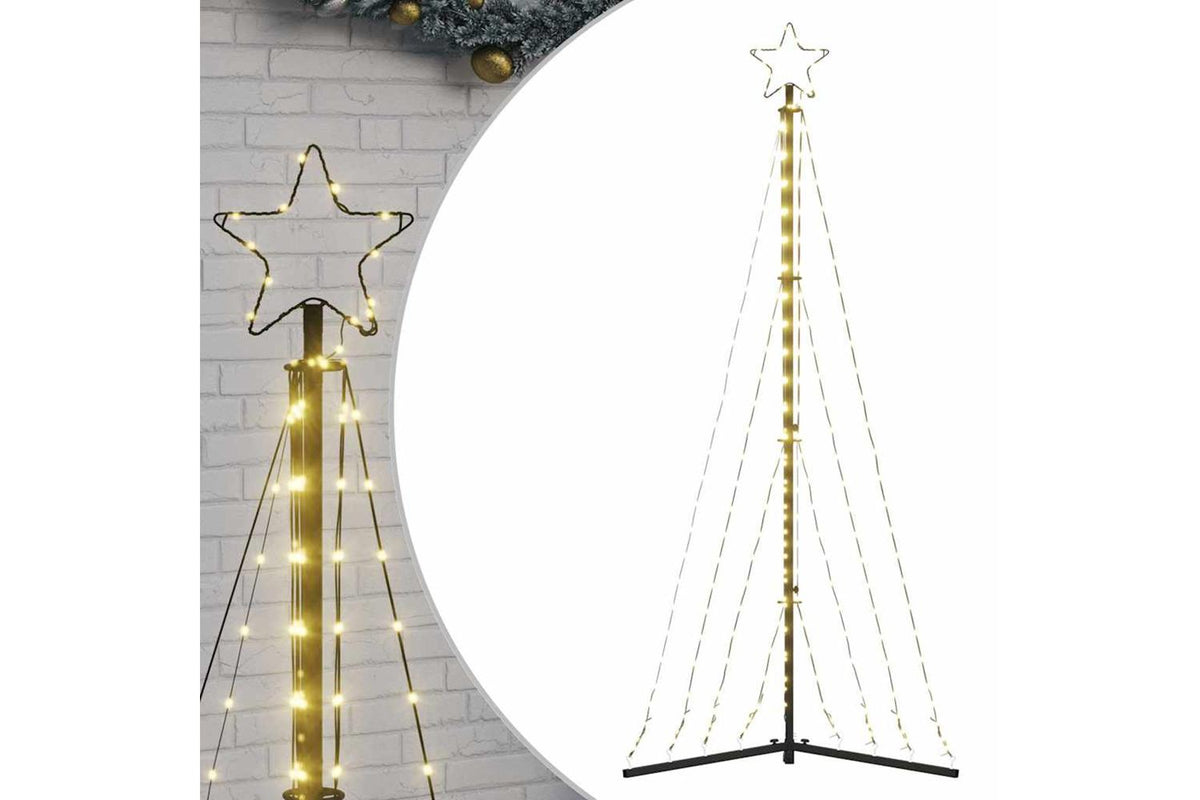 Vidaxl Led Christmas Tree 339 Leds Warm White 187 Cm-2