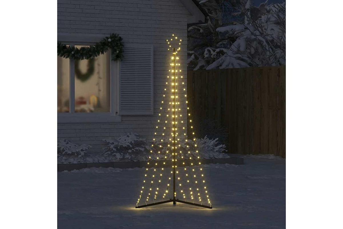 Vidaxl Led Christmas Tree 339 Leds Warm White 187 Cm-3