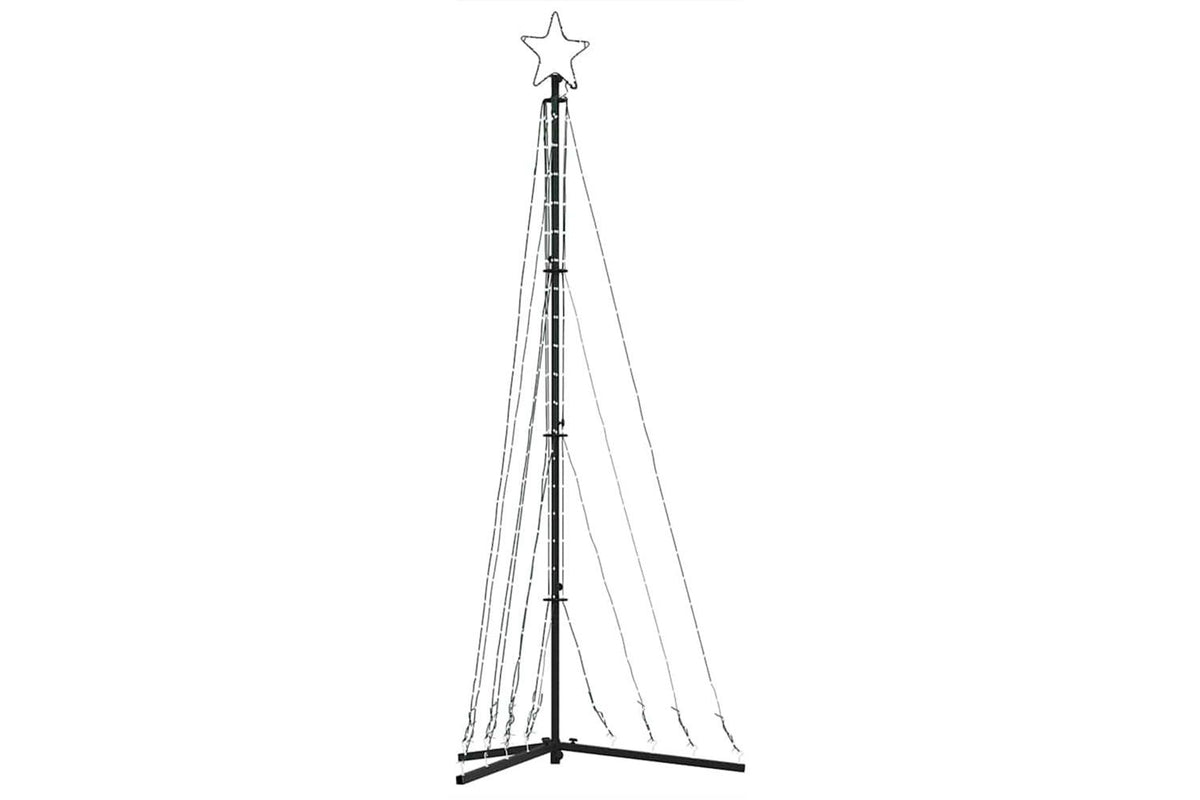 Vidaxl Led Christmas Tree 339 Leds Warm White 187 Cm-4