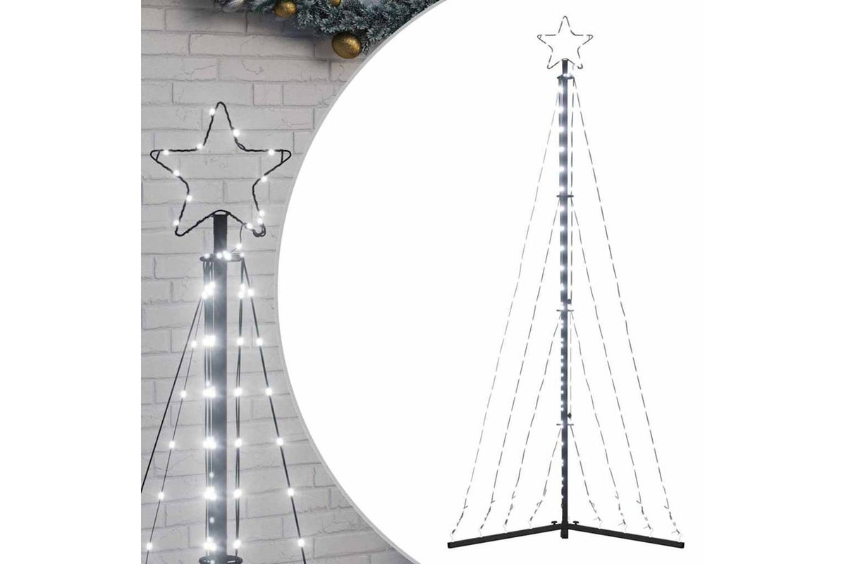 Vidaxl Led Christmas Tree 339 Leds Cold White 187 Cm-2