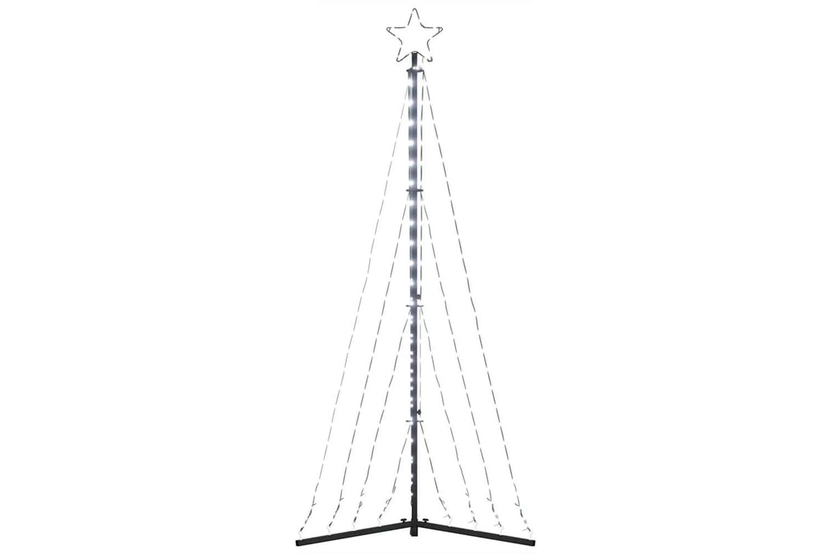 Vidaxl Led Christmas Tree 339 Leds Cold White 187 Cm-6