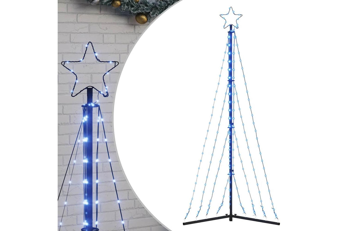 Vidaxl Led Christmas Tree 339 Leds Blue 187 Cm