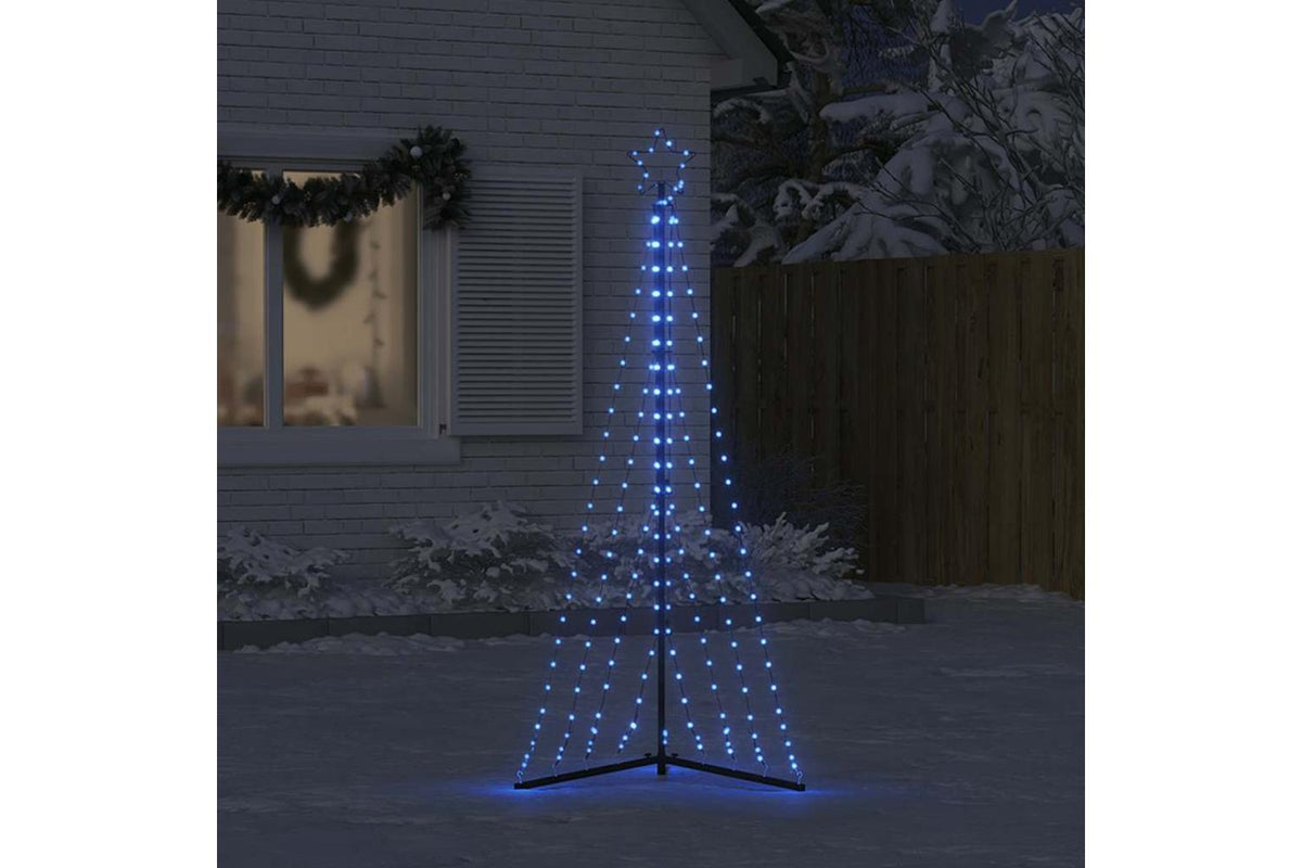 Vidaxl Led Christmas Tree 339 Leds Blue 187 Cm-3