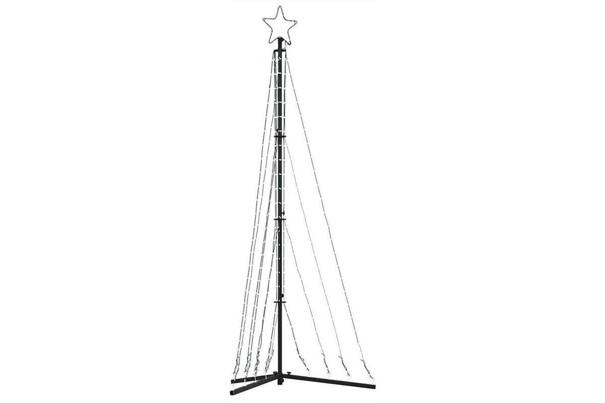 Vidaxl Led Christmas Tree 339 Leds Blue 187 Cm-4