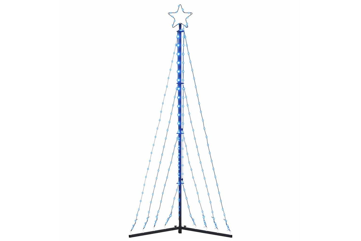 Vidaxl Led Christmas Tree 339 Leds Blue 187 Cm-6