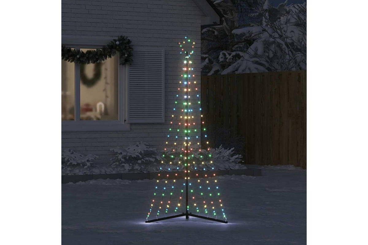 Vidaxl Led Christmas Tree 339 Leds Colourful 187 Cm-3