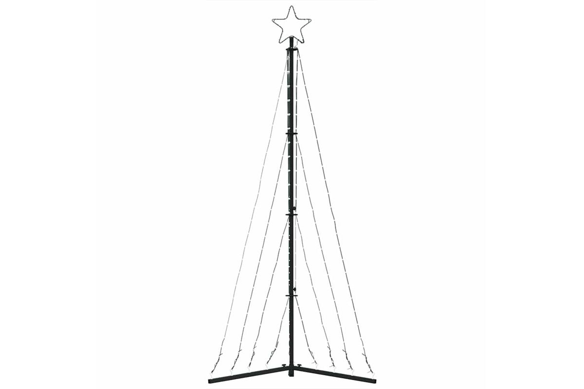 Vidaxl Led Christmas Tree 339 Leds Colourful 187 Cm-5