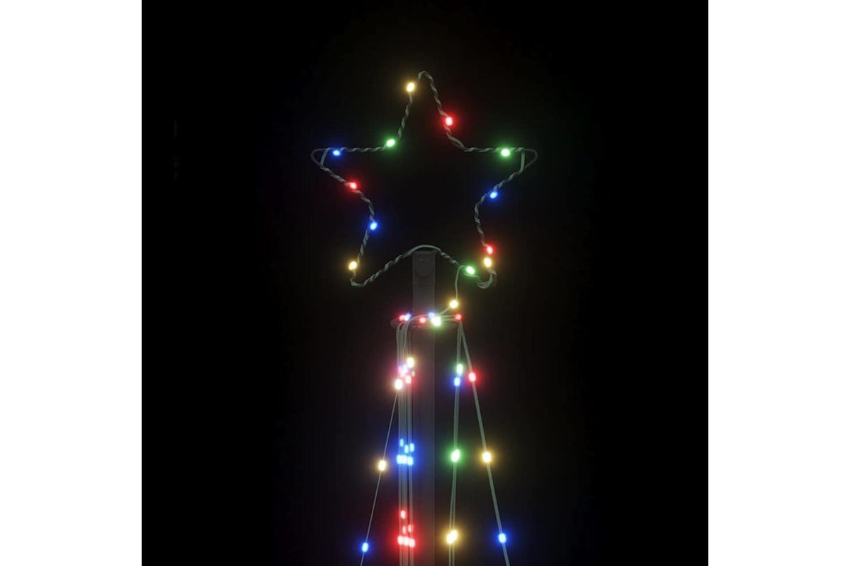 Vidaxl Led Christmas Tree 339 Leds Colourful 187 Cm-10