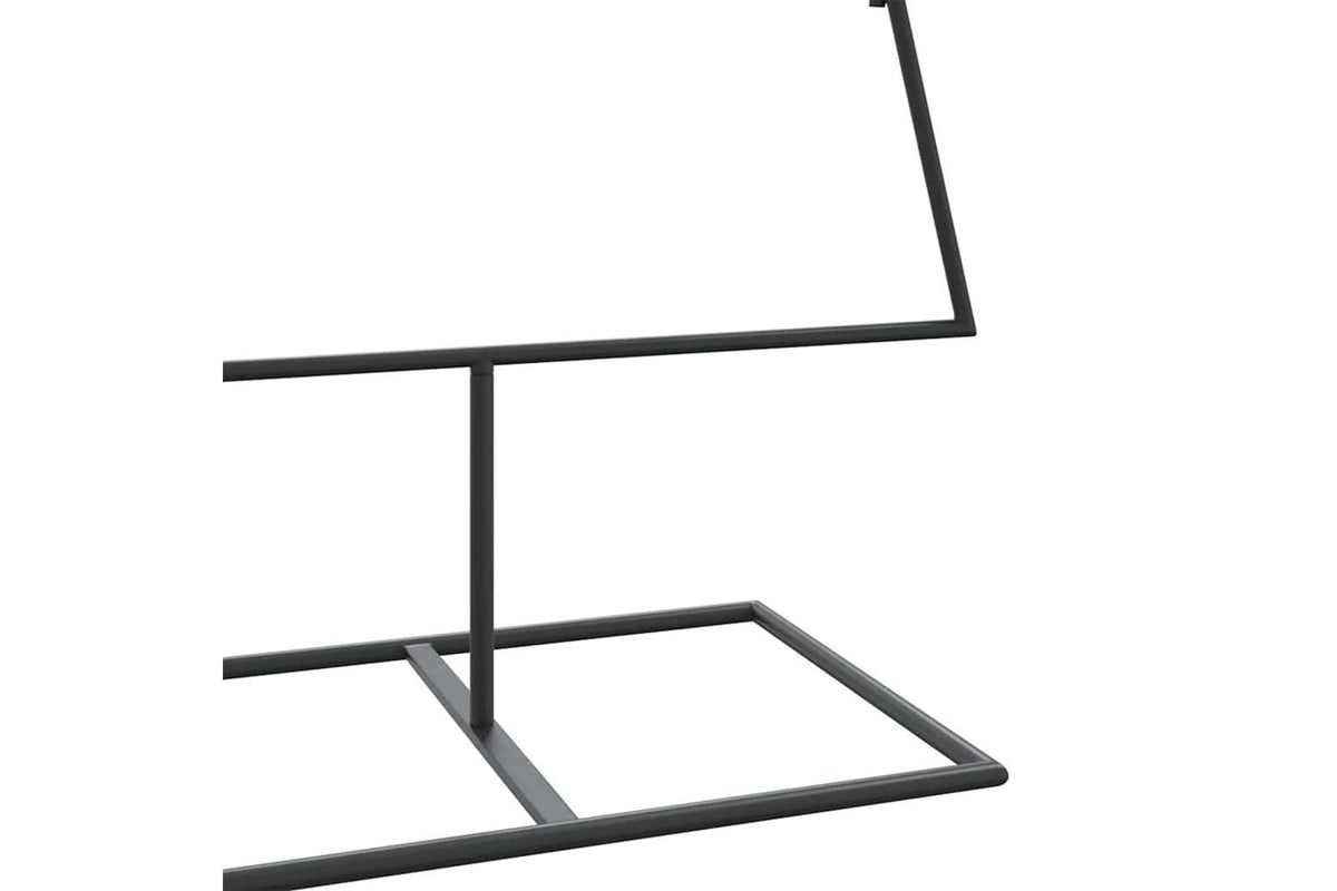 Vidaxl Metal Christmas Tree Black 150 Cm Powder-coated Steel-6