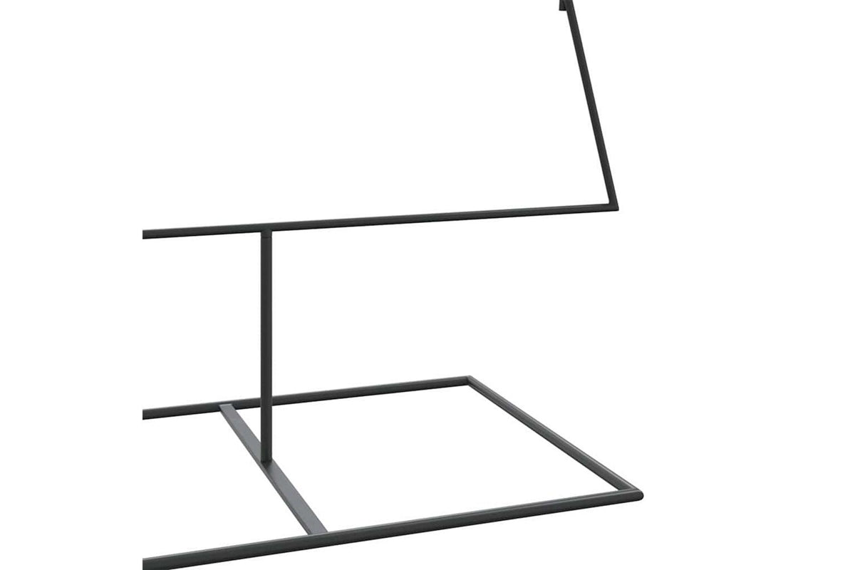 Vidaxl Metal Christmas Tree Black 210 Cm Powder-coated Steel-6