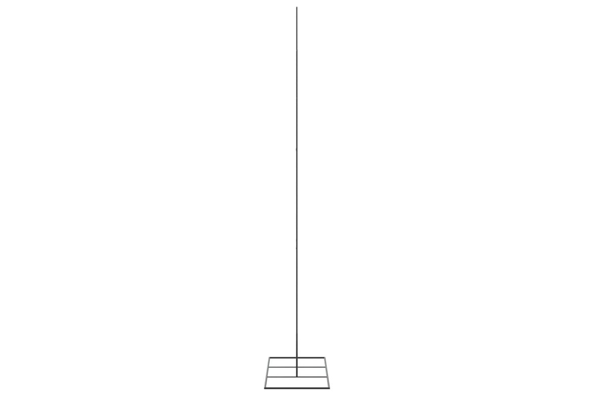 Vidaxl Metal Christmas Tree For Decoration Black 210 Cm-4