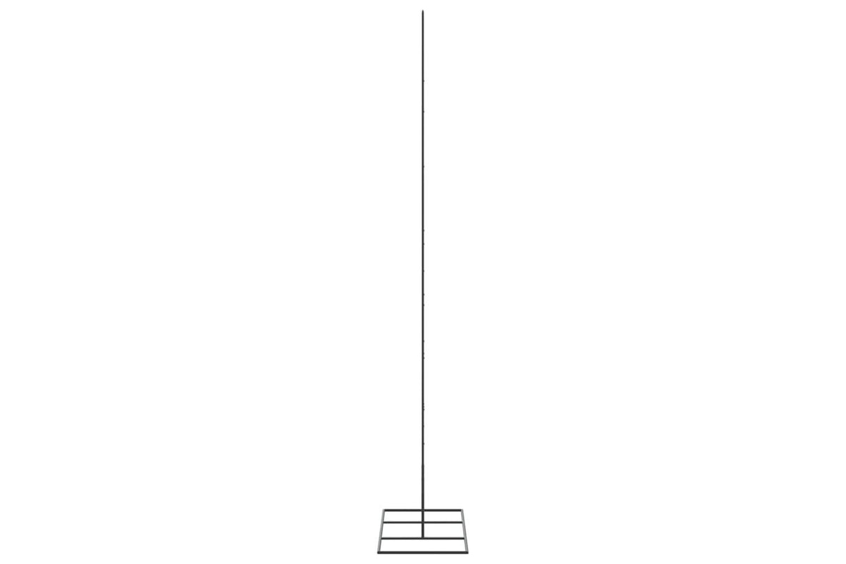 Vidaxl Metal Christmas Tree For Decoration Black 180 Cm-4