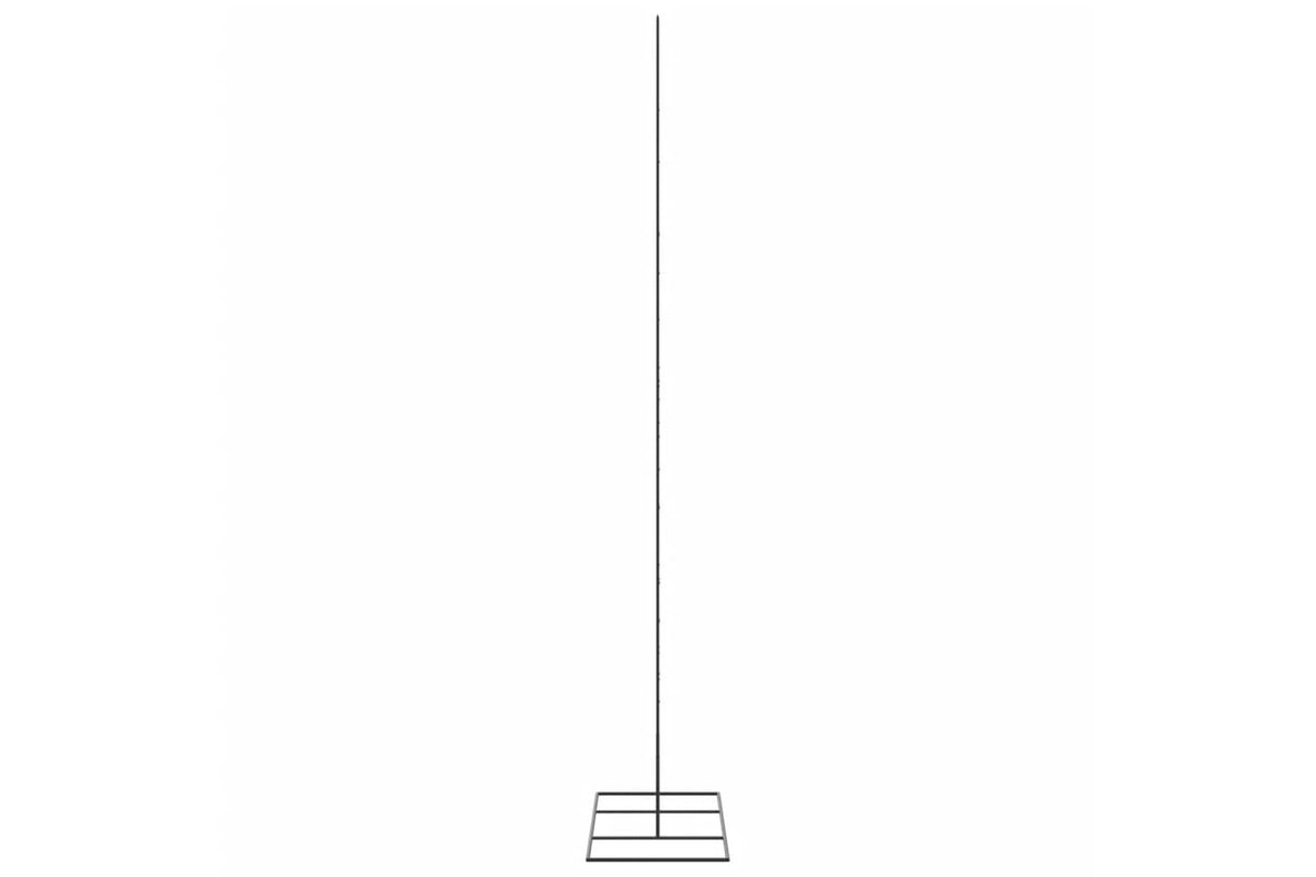 Vidaxl Metal Christmas Tree For Decoration Black 210 Cm-4