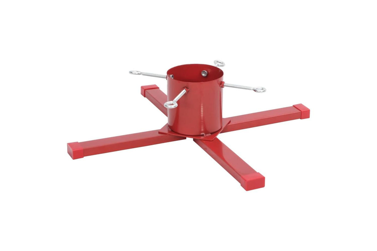 Vidaxl Christmas Tree Stand Red 61x61x155 Cm-2