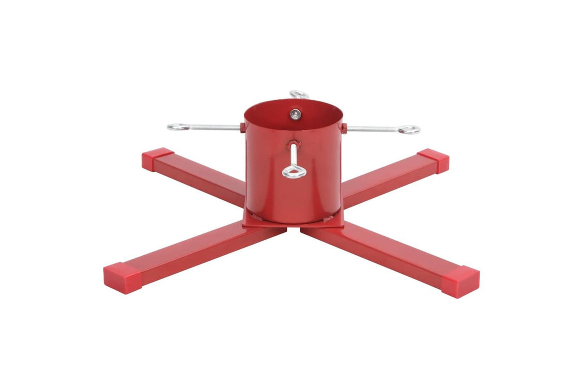 Vidaxl Christmas Tree Stand Red 61x61x155 Cm-3