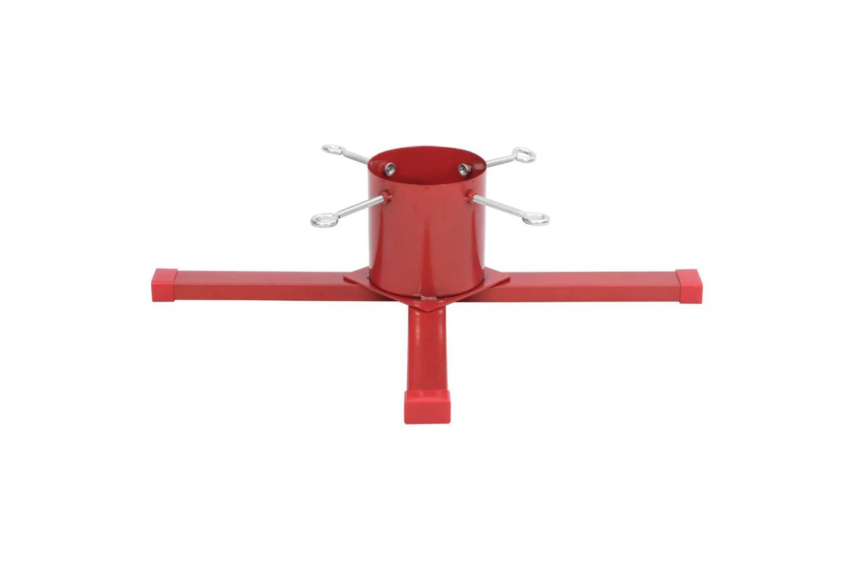Vidaxl Christmas Tree Stand Red 61x61x155 Cm-4