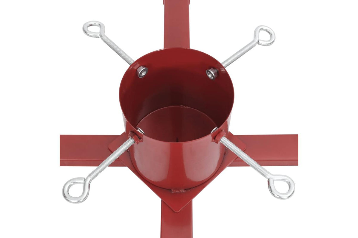Vidaxl Christmas Tree Stand Red 61x61x155 Cm-6