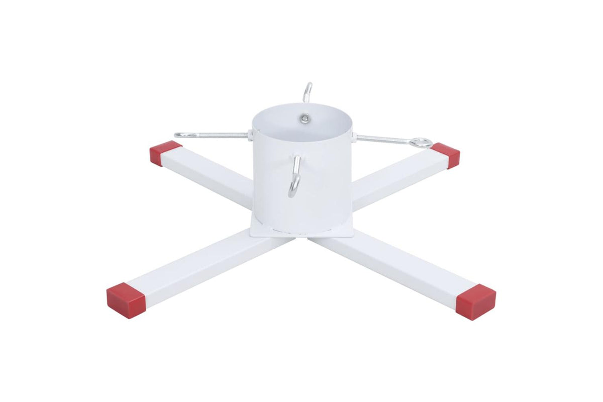 Vidaxl Christmas Tree Stand White 61x61x155 Cm-3