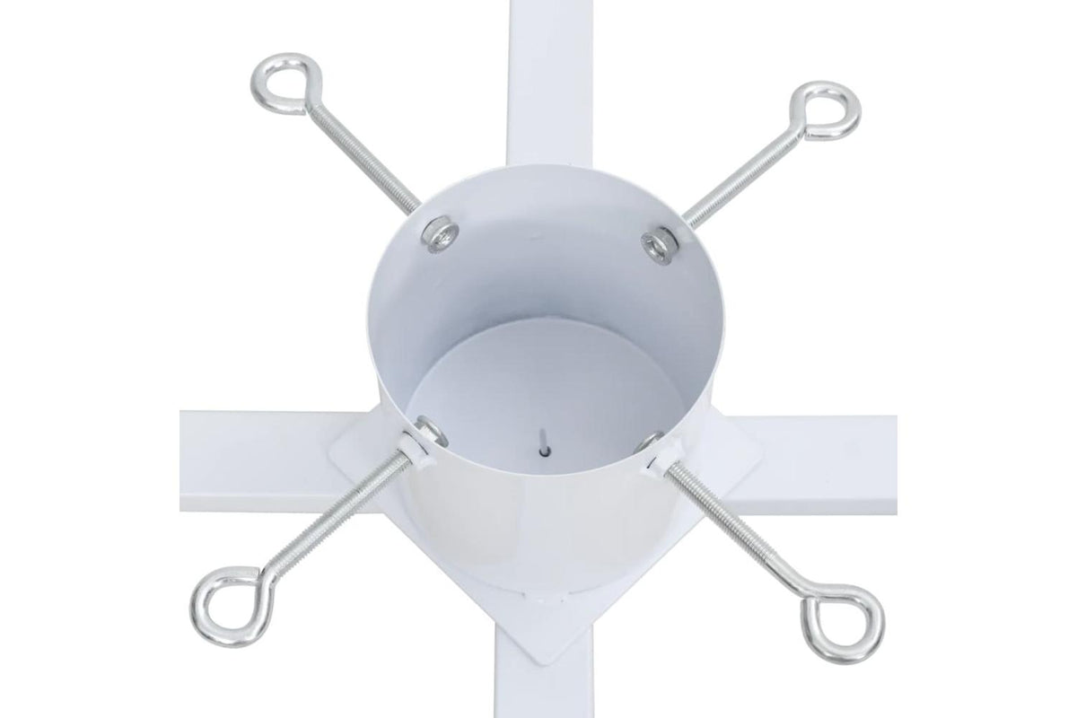 Vidaxl Christmas Tree Stand White 61x61x155 Cm-6