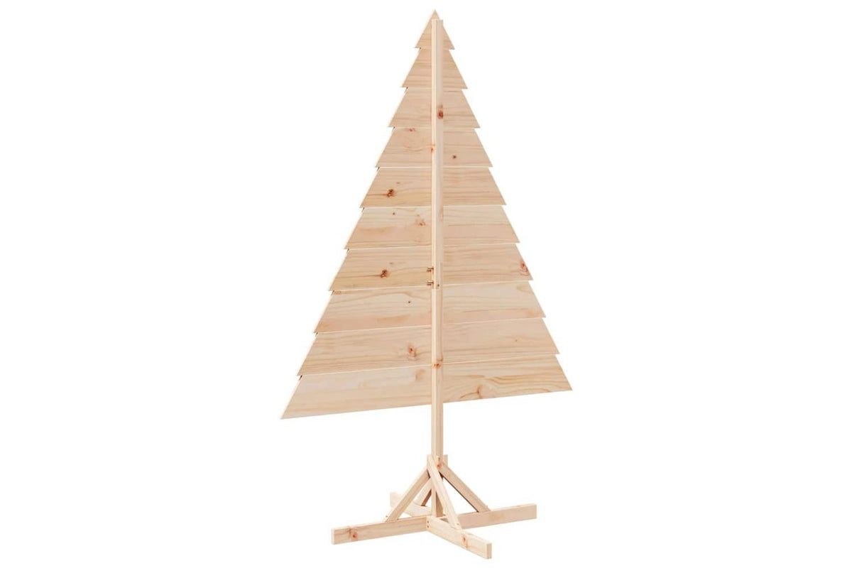 Vidaxl Wooden Christmas Tree For Decoration 180 Cm Solid Wood-5