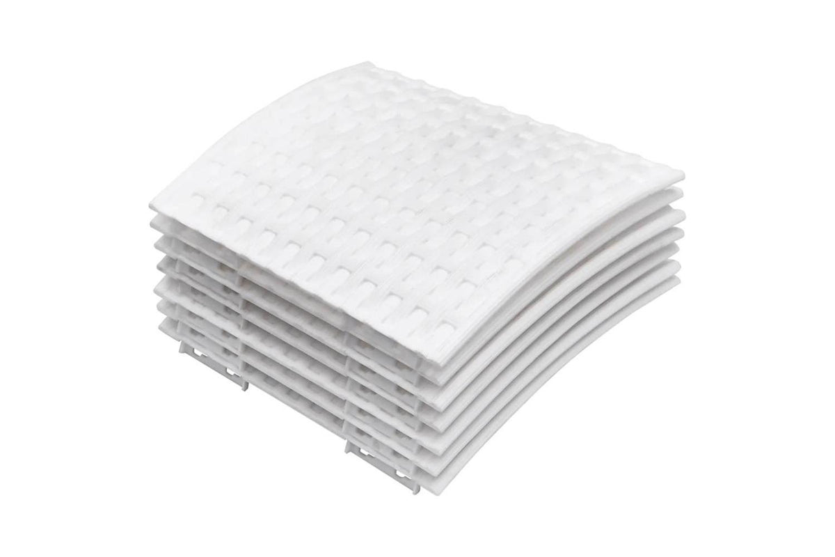 Vidaxl Christmas Tree Skirt White 56x23 Cm Plastic-3