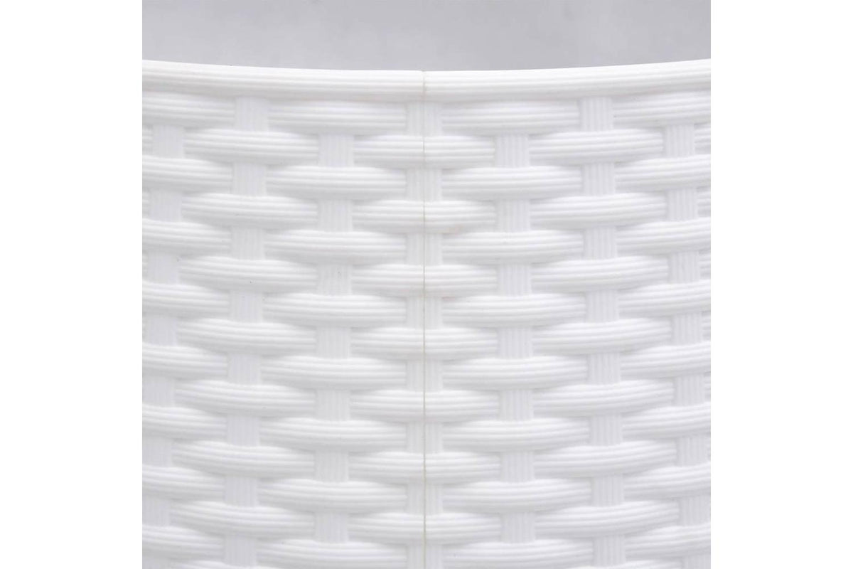 Vidaxl Christmas Tree Skirt White 56x23 Cm Plastic-6