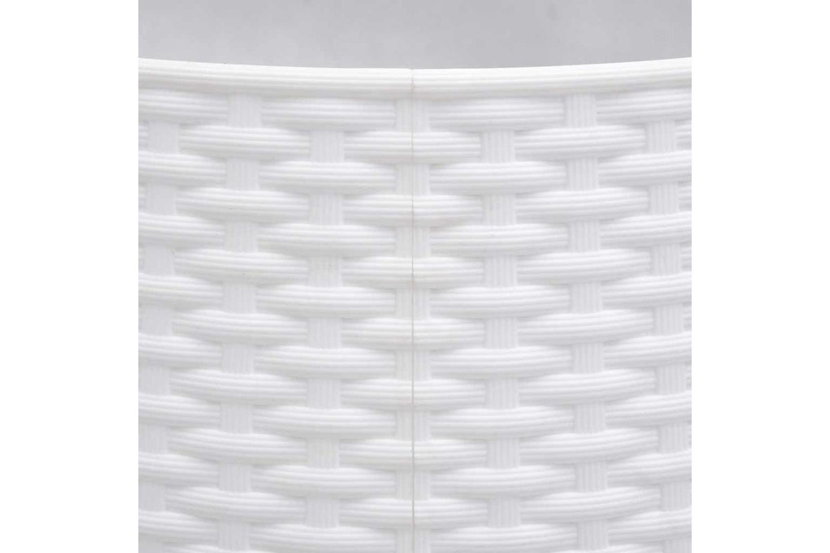 Vidaxl Christmas Tree Skirt White 65x23 Cm Plastic-6