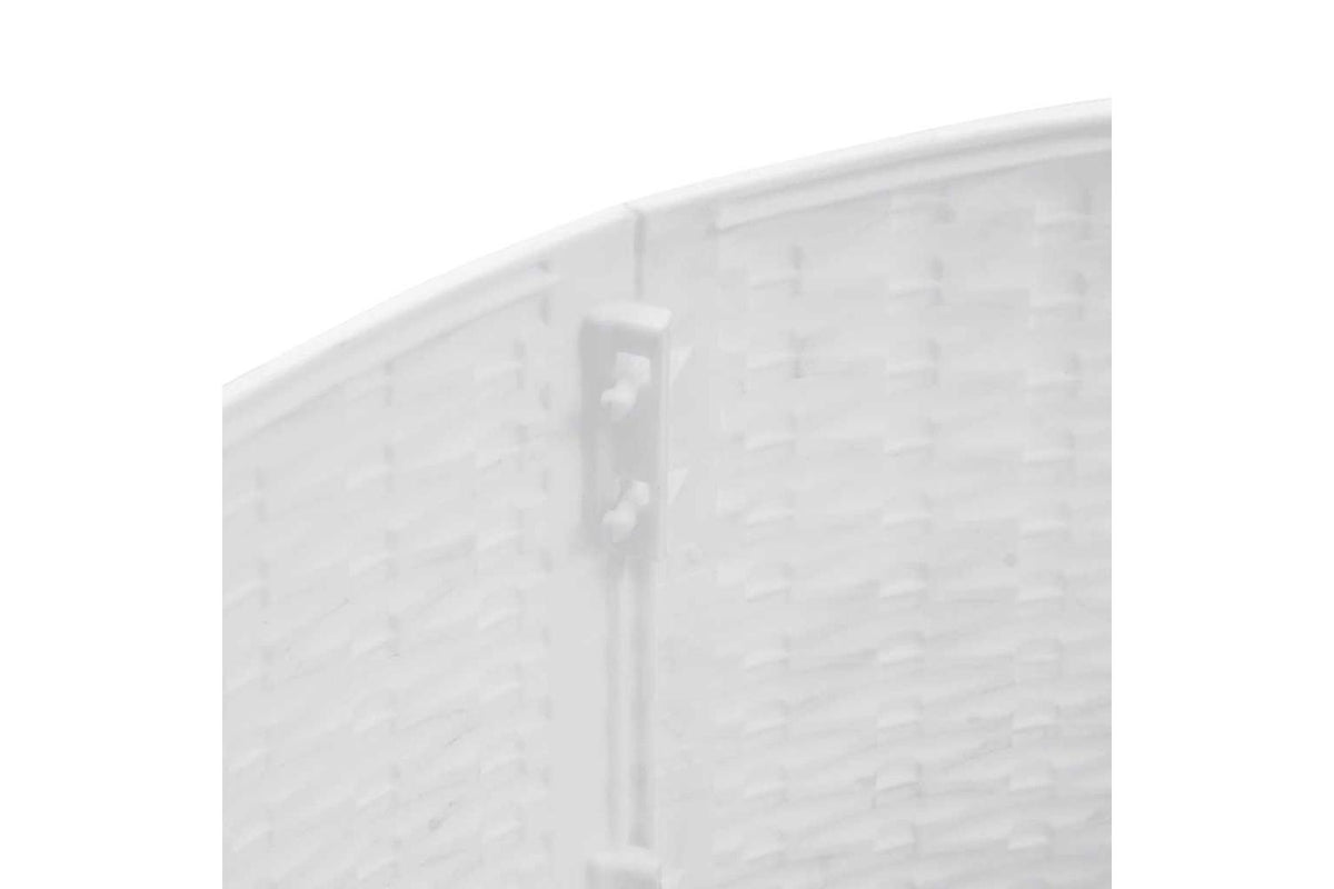 Vidaxl Christmas Tree Skirt White 65x23 Cm Plastic-7