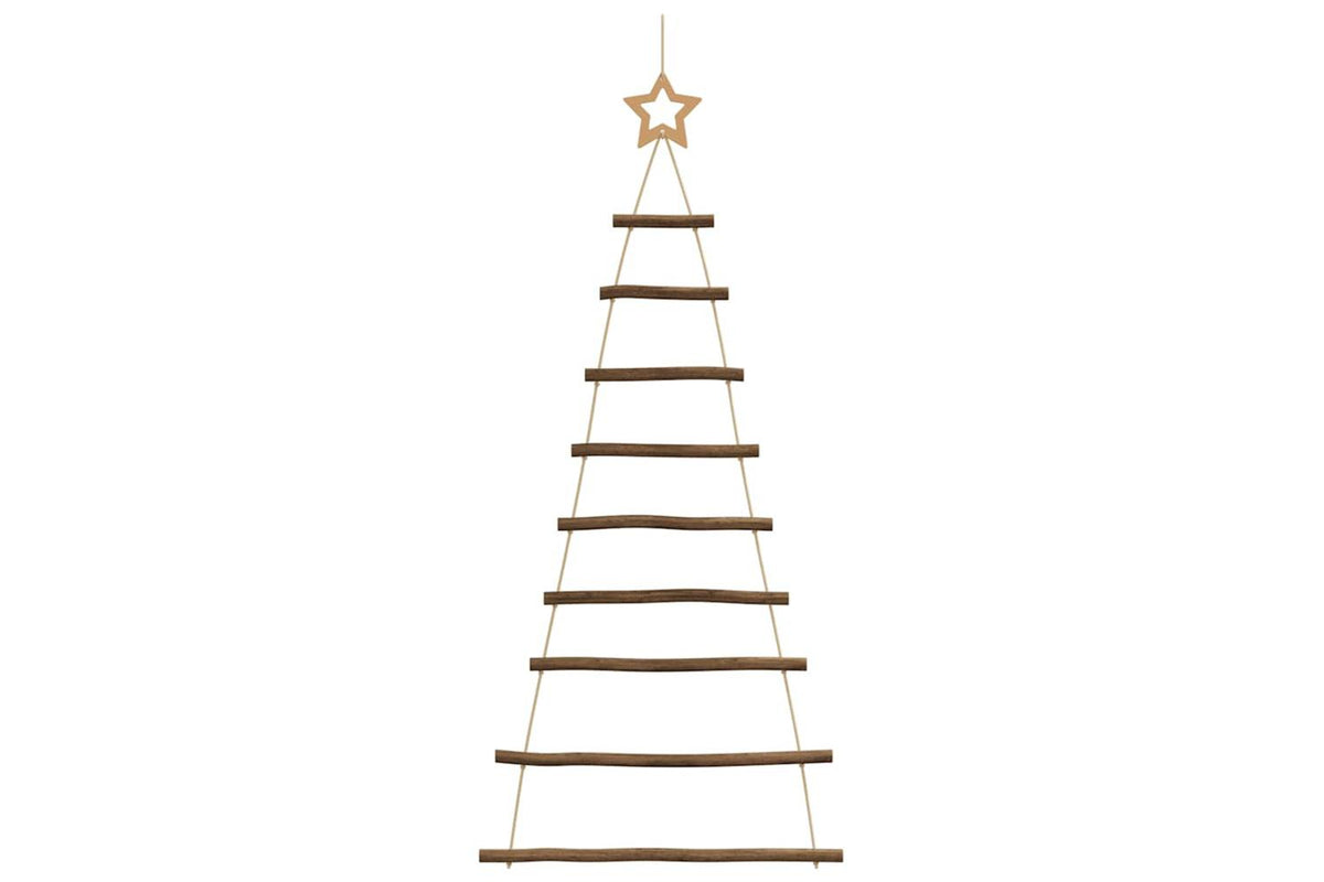 Vidaxl Hanging Christmas Trees With Top Stars 2 Pcs 55x120 Cm-4