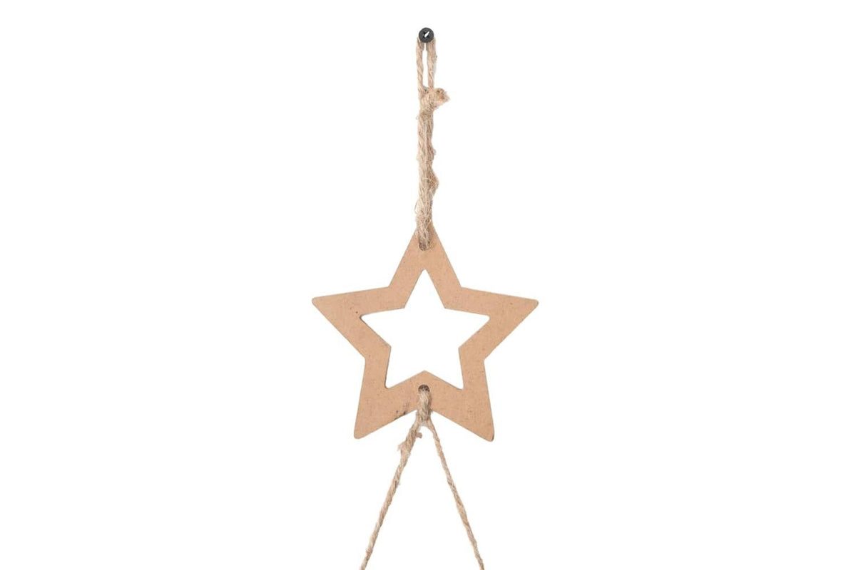 Vidaxl Hanging Christmas Trees With Top Stars 2 Pcs 55x120 Cm-6
