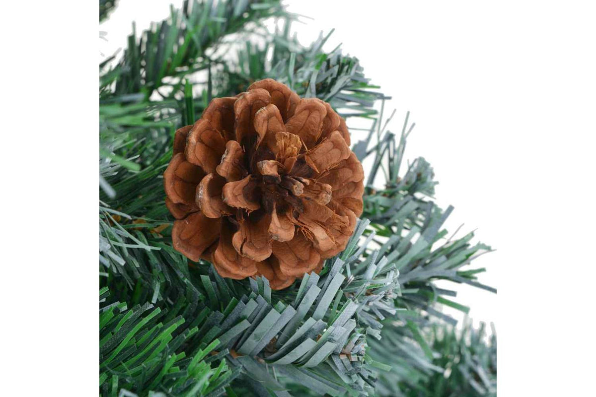 Vidaxl Artificial Christmas Tree With Pinecones 180 Cm-4