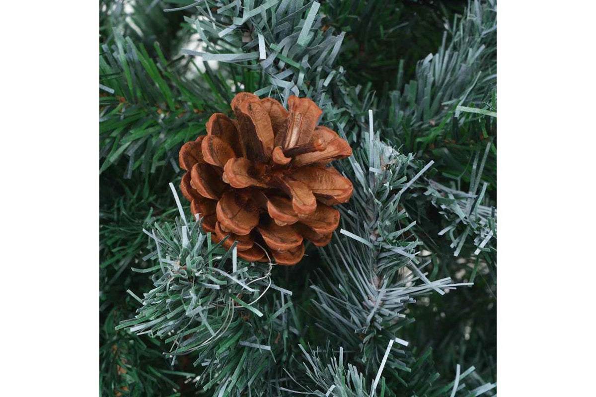 Vidaxl Artificial Christmas Tree With Pinecones 210 Cm-5
