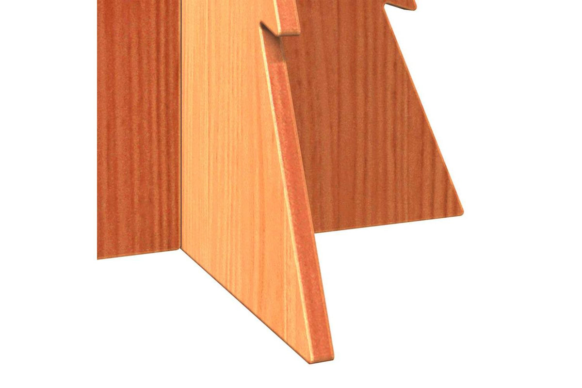Vidaxl Wooden Christmas Tree For Decoration Wax Brown 80 Cm-6